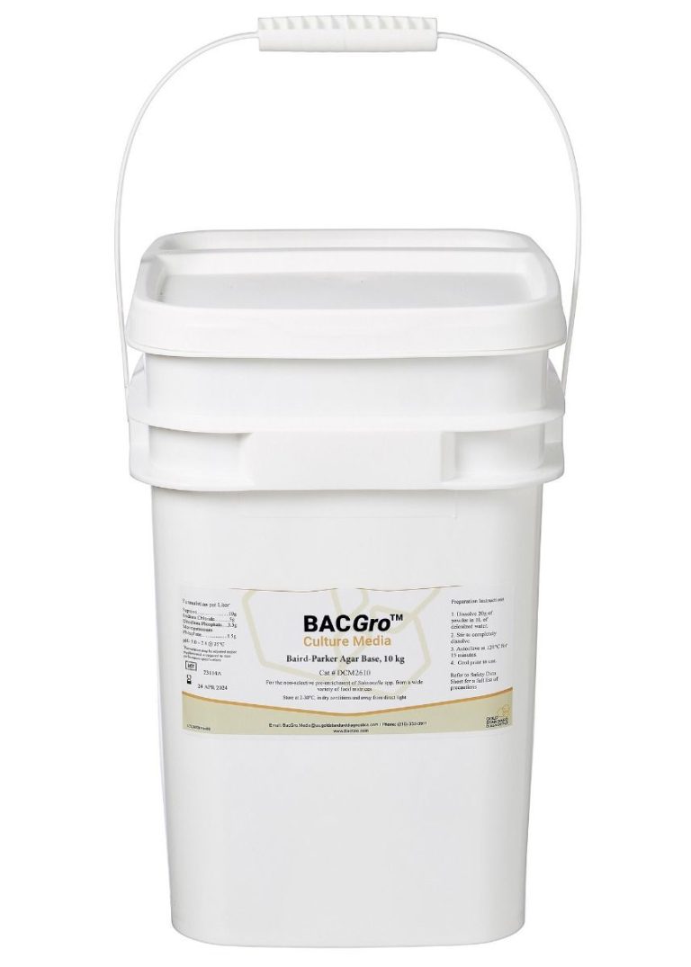 BACGro Baird Parker Agar Base 10kg Global Scientech Shop